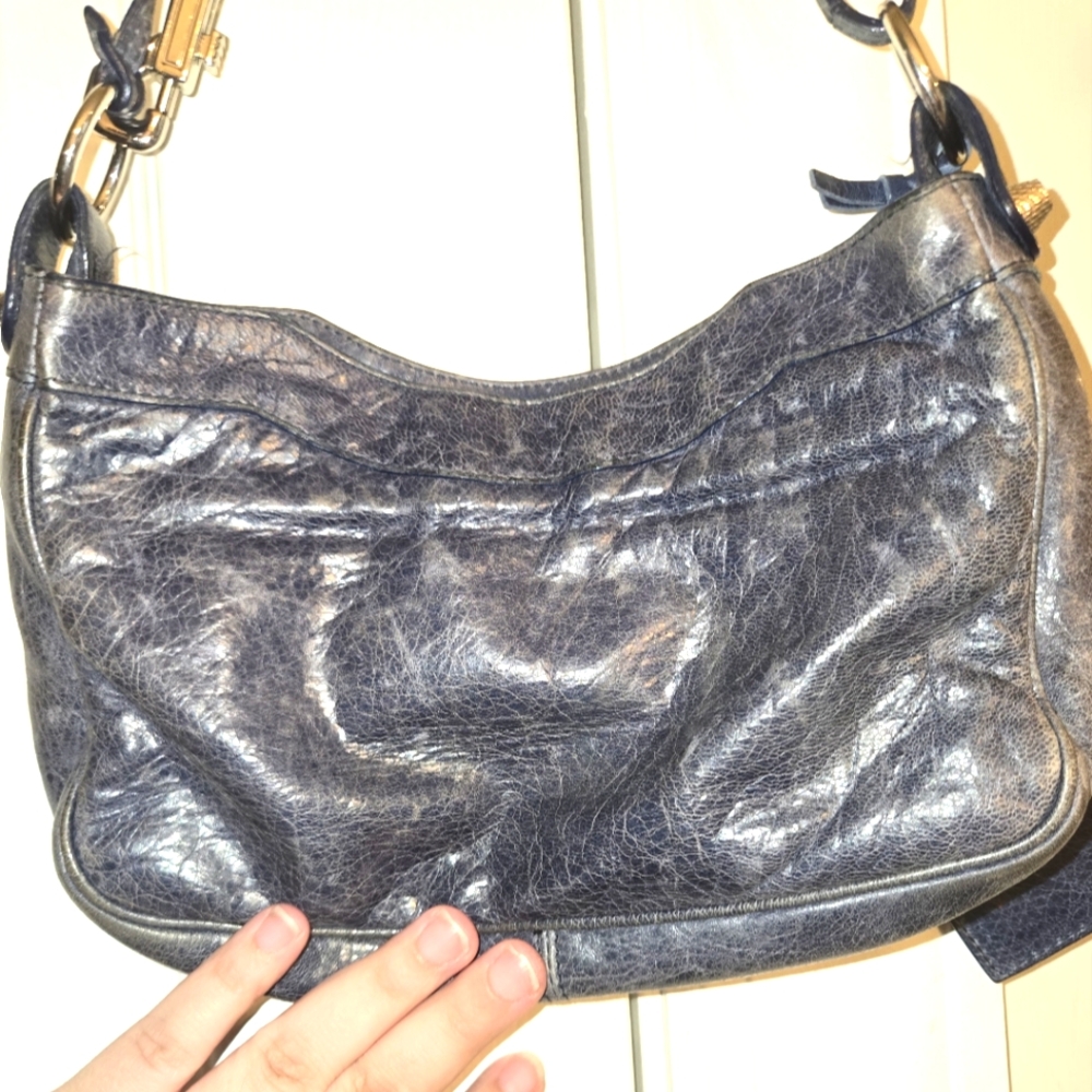 Balenciaga Motocross bodyStrap Blue/lite Blue Distressed. - Picture 4 of 16